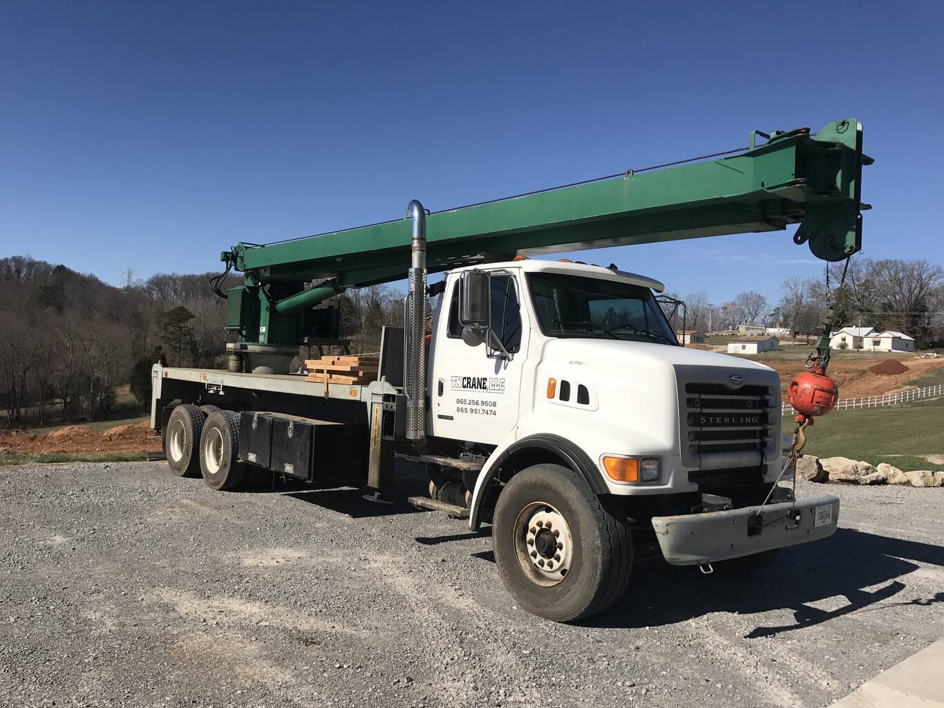 Manitex boom truck